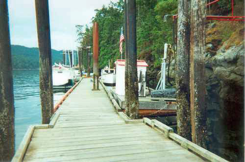 Lyall Harbour Public Dock with Fuel