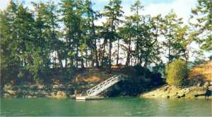 Public Dinghy Dock in Princess Cove on Wallace Island