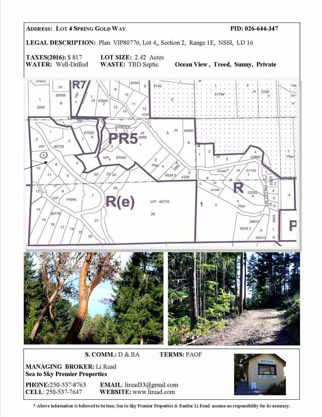 Detail Sheet - page 2