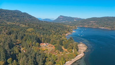 Gulf Islands property viewing