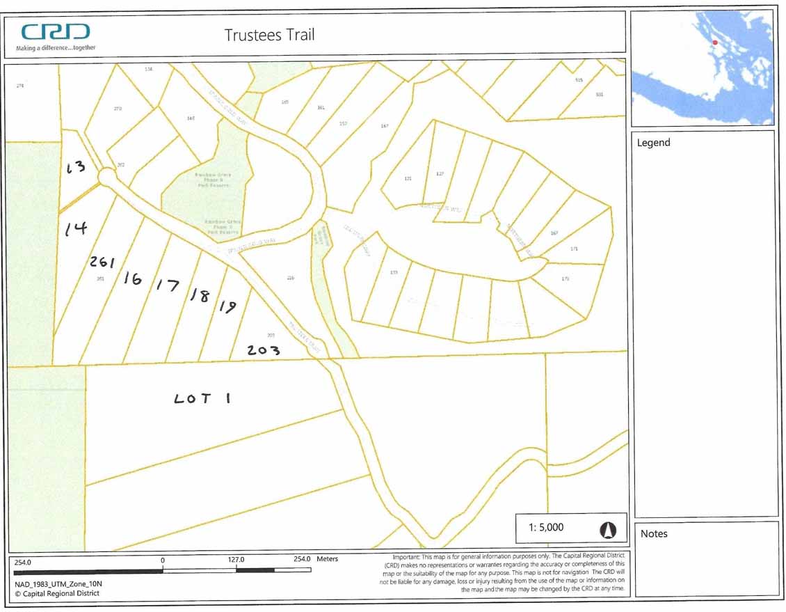 Trustees Trail map 1