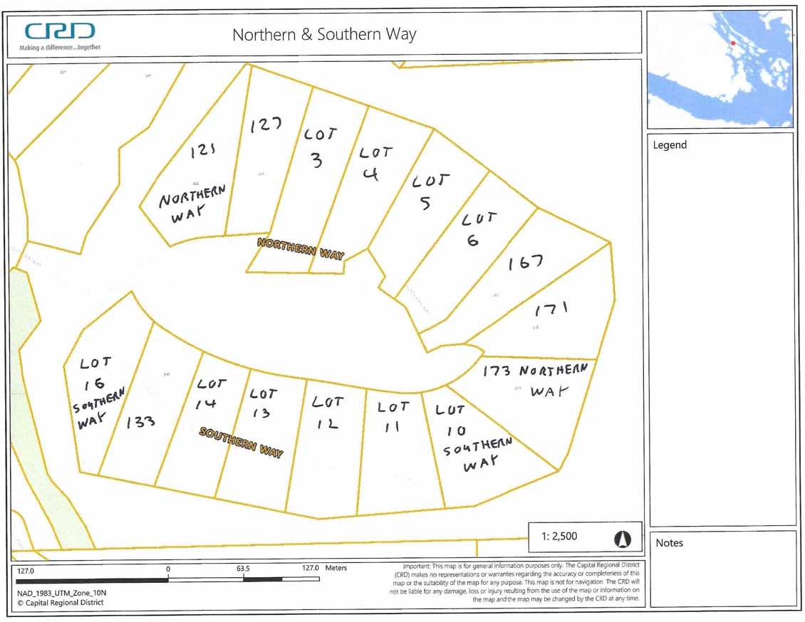 Northern Way and Southern Way map 1