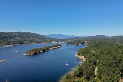 Salt Spring Island oceanfront property